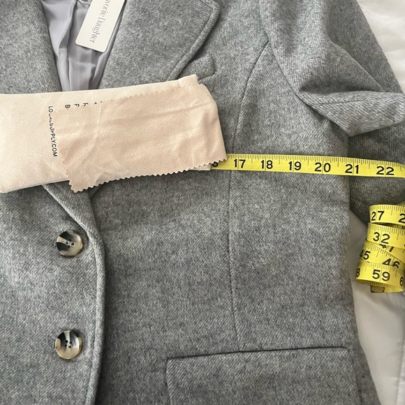 Favorite Daughter Gray Wool Blazer - Picture 5 of 7